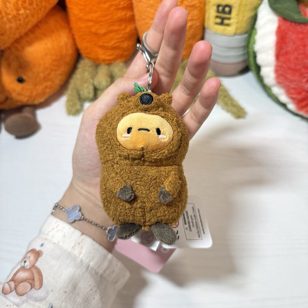 Smoko Tayto Potato Quokka Keychain Bag Charm (About 3 inches) - New with Tags